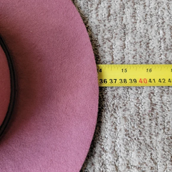 Women's Dusty Mauve Felt Hat - Picture 13 of 14